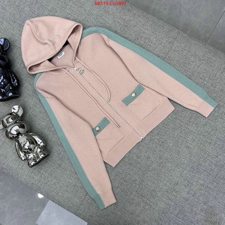 Clothing-Chanel where should i buy to receive ID: CG5997 $: 119USD