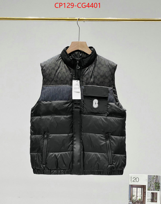 Down jacket Men-Coach wholesale replica shop ID: CG4401 $: 129USD