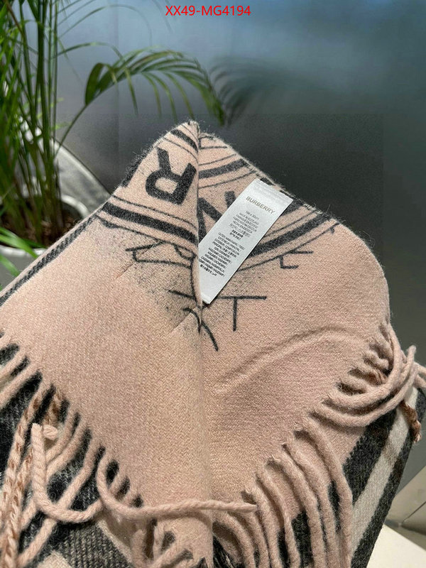 Scarf-Burberry wholesale sale ID: MG4194 $: 49USD