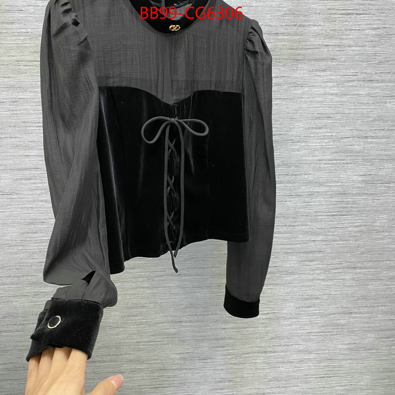 Clothing-Valentino luxury cheap ID: CG6306 $: 99USD