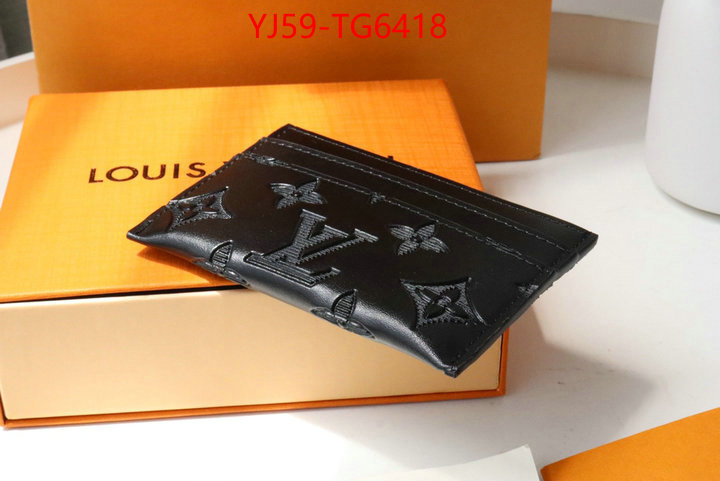 LV Bags(TOP)-Wallet designer 7 star replica ID: TG6418 $: 59USD,