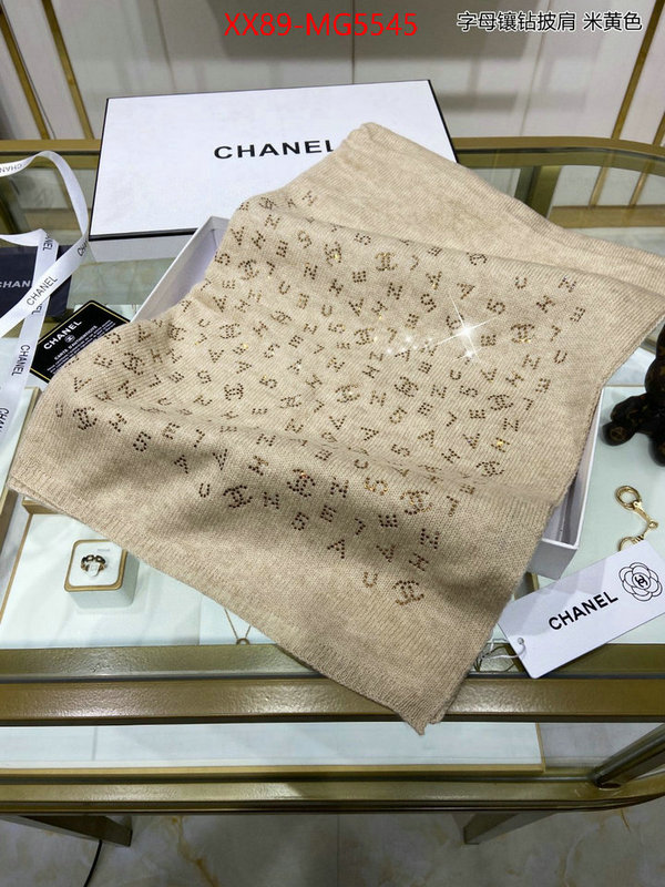 Scarf-Chanel fashion designer ID: MG5545 $: 89USD