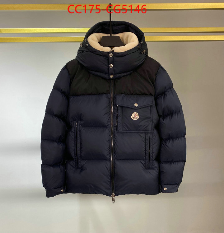 Down jacket Men-Moncler replica designer ID: CG5146 $: 175USD