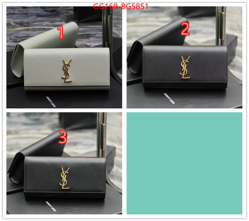 YSL Bags(TOP)-Clutch- perfect ID: BG5851 $: 169USD