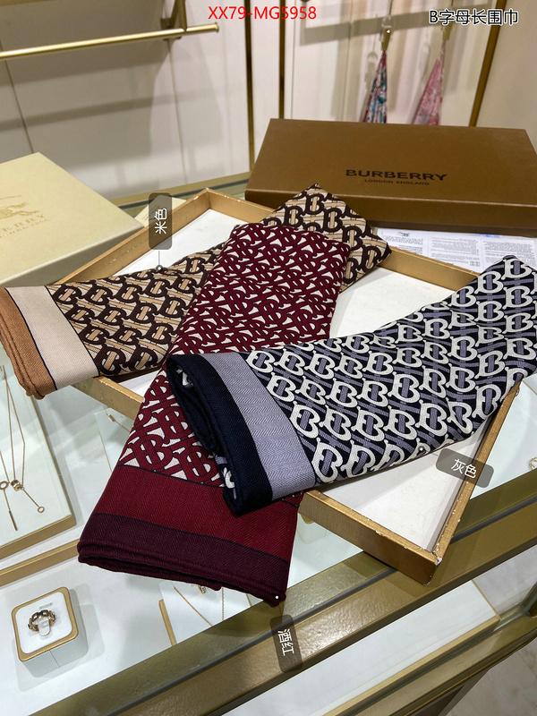 Scarf-Burberry outlet 1:1 replica ID: MG5958 $: 79USD