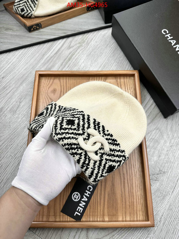 Cap (Hat)-Chanel high quality happy copy ID: HG4965 $: 35USD