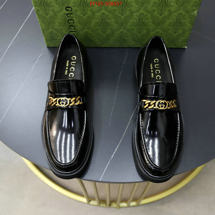 Men Shoes-Gucci customize best quality replica ID: SG6557 $: 125USD