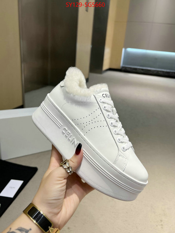 Women Shoes-CELINE buying replica ID: SG5660 $: 129USD