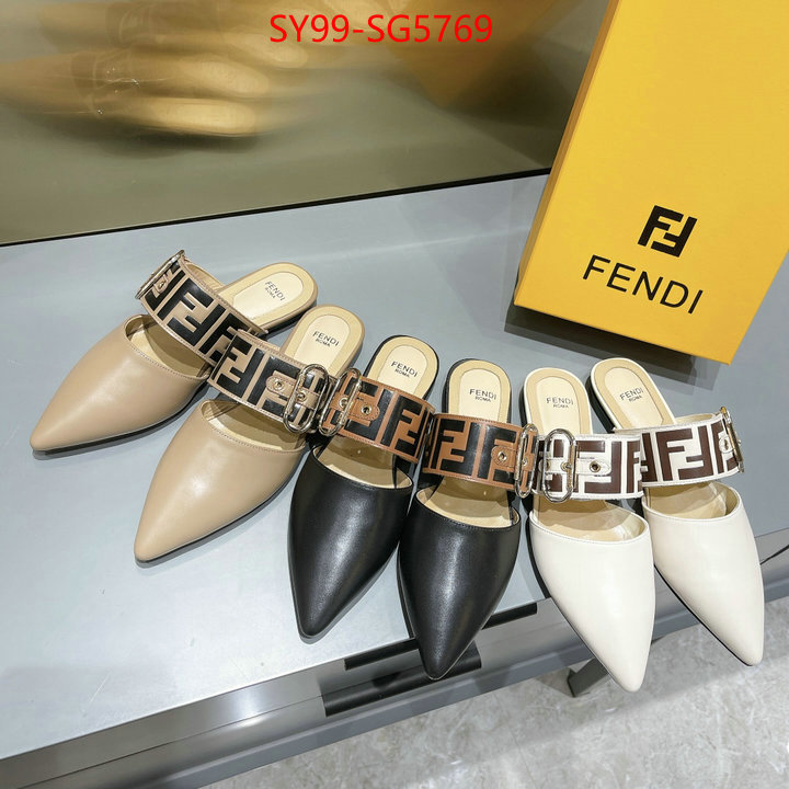 Women Shoes-Fendi high quality 1:1 replica ID: SG5769 $: 99USD