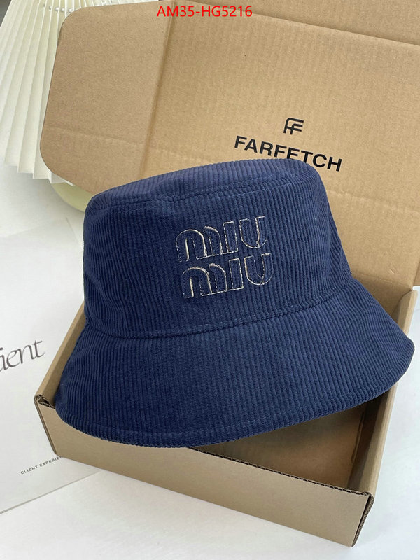 Cap(Hat)-Miu Miu replica sale online ID: HG5216 $: 35USD