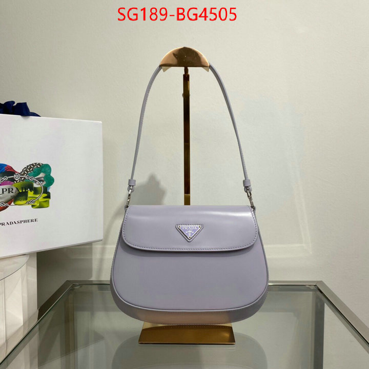 Prada Bags (TOP)-Cleo found replica ID: BG4505 $: 189USD,