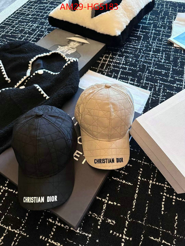 Cap (Hat)-Dior first copy ID: HG5183 $: 29USD