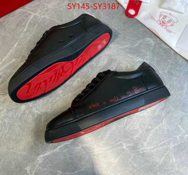 Women Shoes-Christian Louboutin can you buy knockoff ID: SY3187 $: 145USD