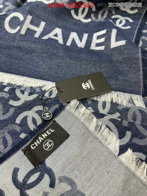 Scarf-Chanel highest product quality ID: MG5543 $: 49USD