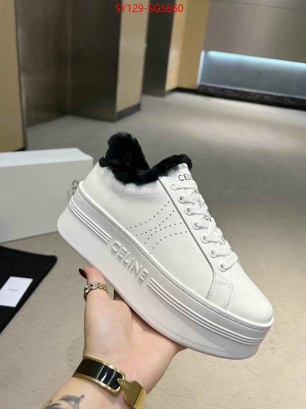 Women Shoes-CELINE buying replica ID: SG5660 $: 129USD