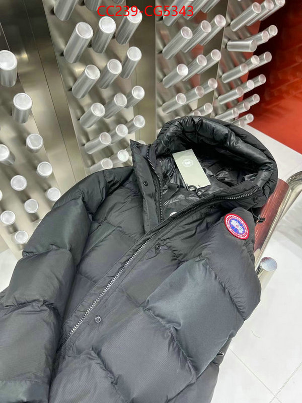 Down jacket Women-Canada Goose luxury 7 star replica ID: CG5343 $: 239USD