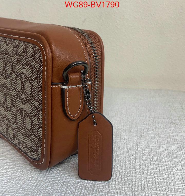 Coach Bags(4A)-Diagonal wholesale 2023 replica ID: BV1790 $: 89USD,