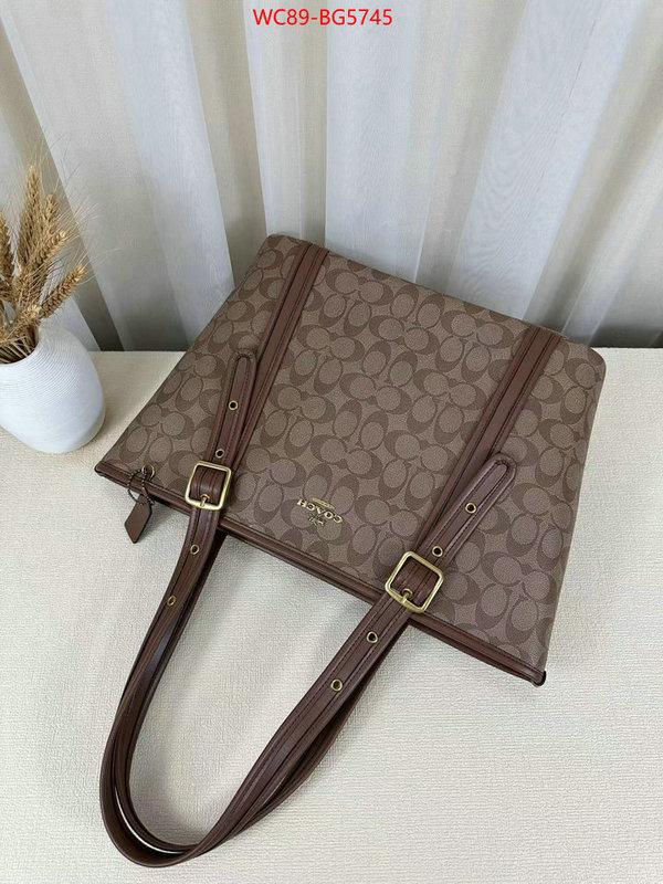 Coach Bags(4A)-Handbag- buy best quality replica ID: BG5745 $: 89USD,