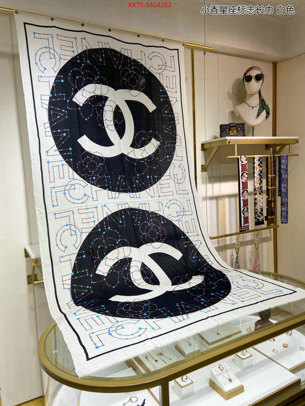 Scarf-Chanel mirror copy luxury ID: MG4252 $: 75USD