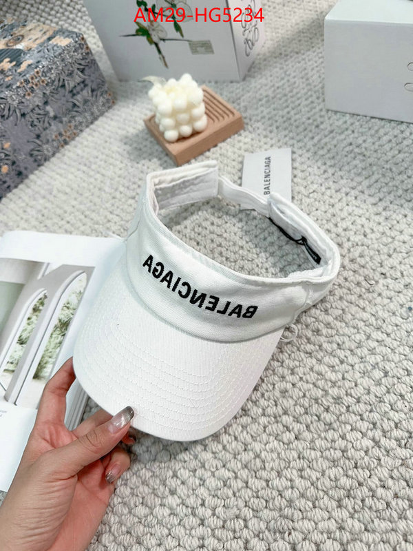 Cap(Hat)-Balenciaga new ID: HG5234 $: 29USD