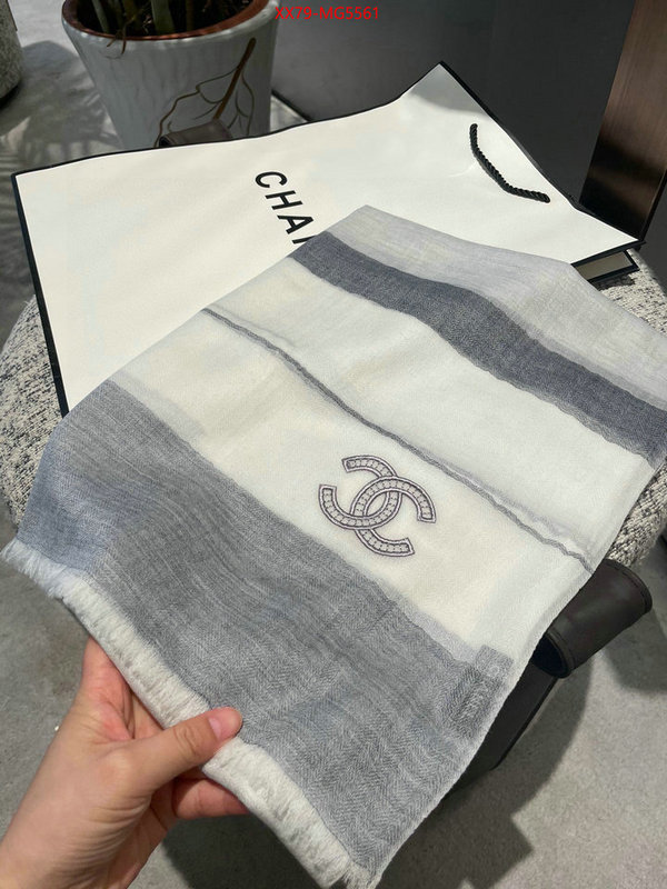 Scarf-Chanel sell high quality ID: MG5561 $: 79USD