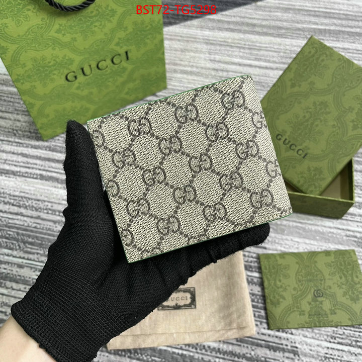 Gucci Bags(TOP)-Wallet- replica aaaaa designer ID: TG5298 $: 72USD,