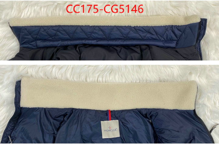 Down jacket Men-Moncler replica designer ID: CG5146 $: 175USD