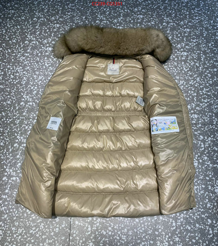 Down jacket Women-Moncler top fake designer ID: CG5351 $: 239USD