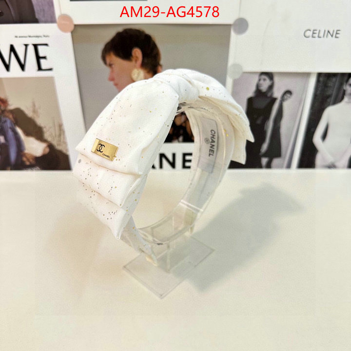 Hair band-Chanel what's best ID: AG4578 $: 29USD