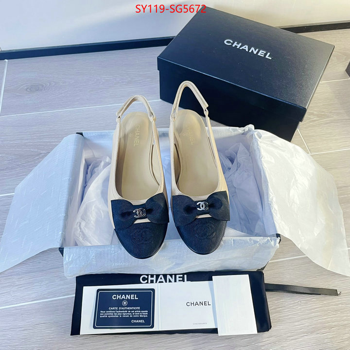 Women Shoes-Chanel buy replica ID: SG5672 $: 119USD