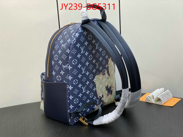 LV Bags(TOP)-Backpack- 2023 perfect replica designer ID: BG5311 $: 239USD,