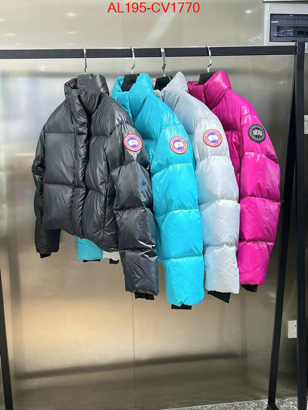 Down jacket Women-Canada Goose replica aaaaa designer ID: CV1770 $: 195USD