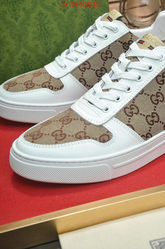 Men Shoes-Gucci replica for cheap ID: SG6555 $: 109USD