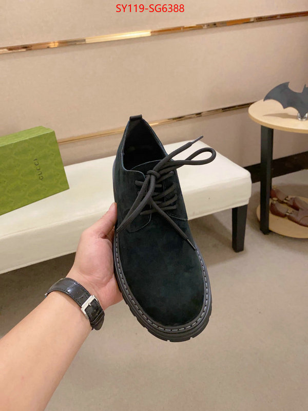 Men Shoes-Gucci the highest quality fake ID: SG6388 $: 119USD