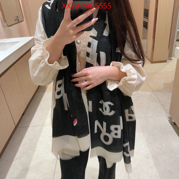 Scarf-Chanel shop the best high authentic quality replica ID: MG5555 $: 79USD