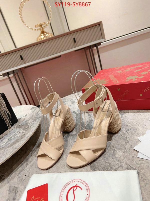 Women Shoes-Christian Louboutin buy luxury 2023 ID: SY8867 $: 119USD