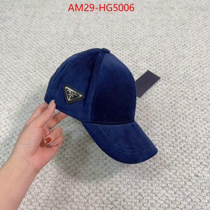 Cap (Hat)-Prada replica 1:1 high quality ID: HG5006 $: 29USD