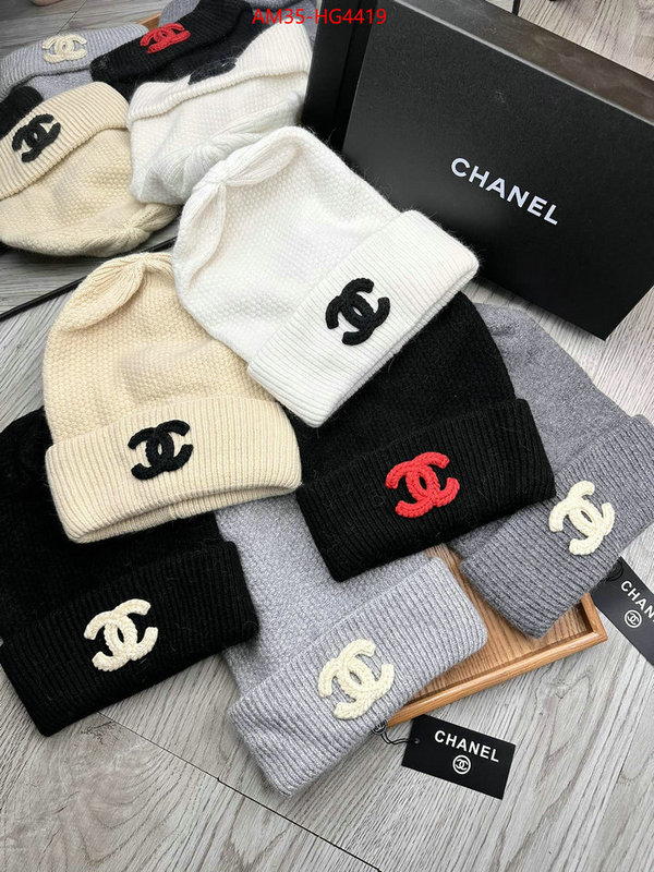 Cap (Hat)-Chanel fashion designer ID: HG4419 $: 35USD