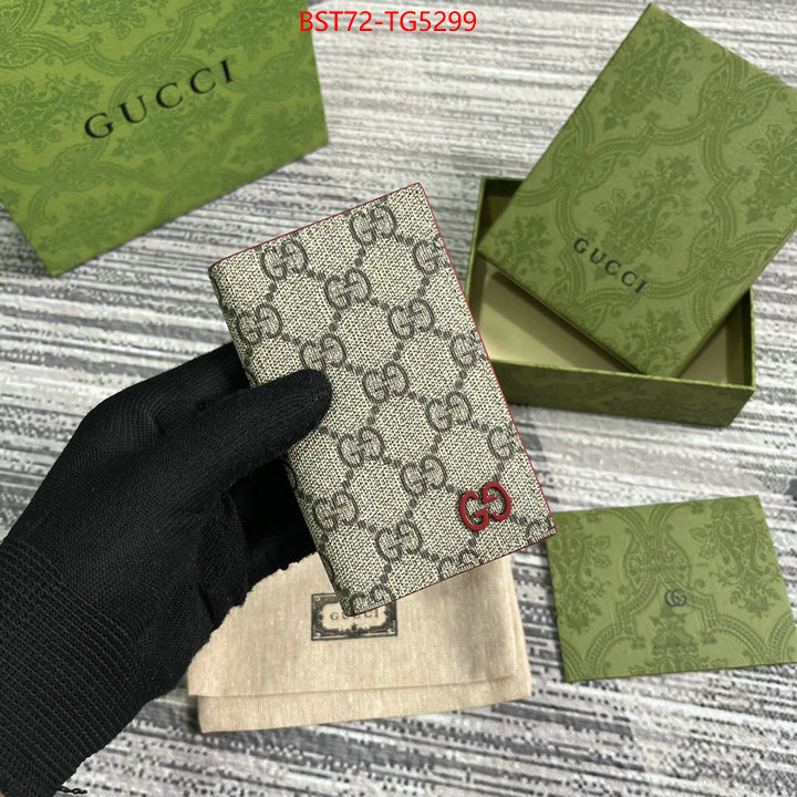 Gucci Bags(TOP)-Wallet- how quality ID: TG5299 $: 72USD,