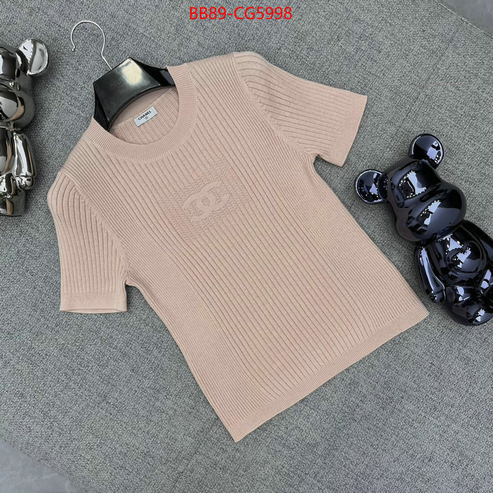 Clothing-Chanel buy best quality replica ID: CG5998 $: 89USD