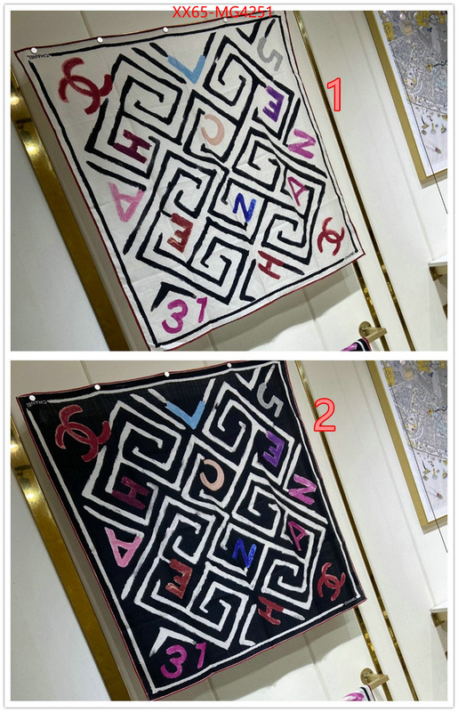 Scarf-Chanel best replica new style ID: MG4251 $: 65USD