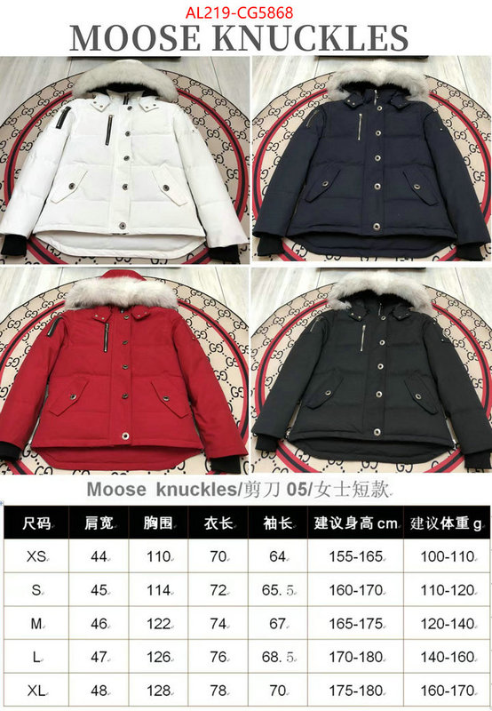 Down jacket Women-Moose Kunckles buy 1:1 ID: CG5868 $: 219USD