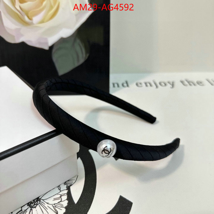 Hair band-Chanel online shop ID: AG4592 $: 29USD