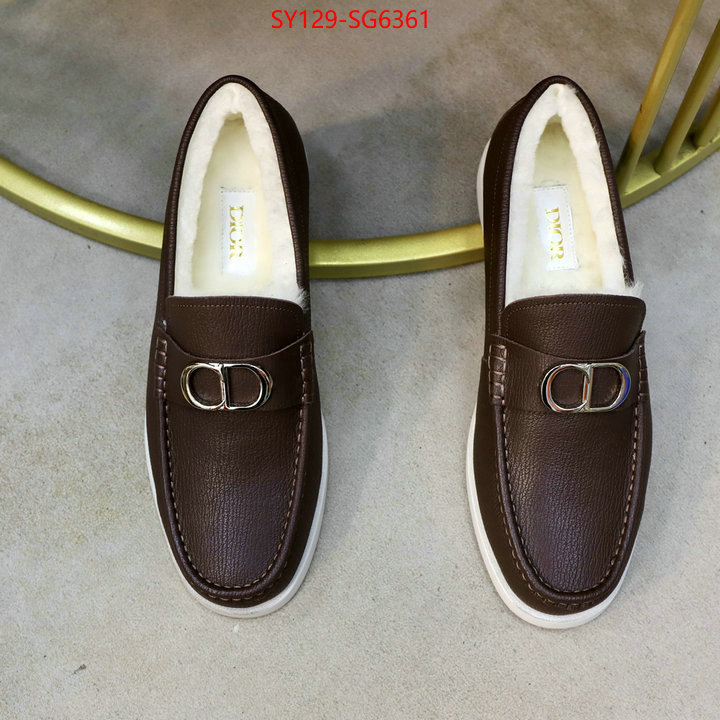 Men shoes-Dior store ID: SG6361 $: 129USD