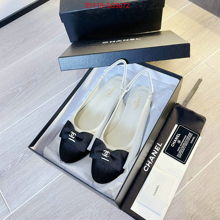 Women Shoes-Chanel buy replica ID: SG5672 $: 119USD