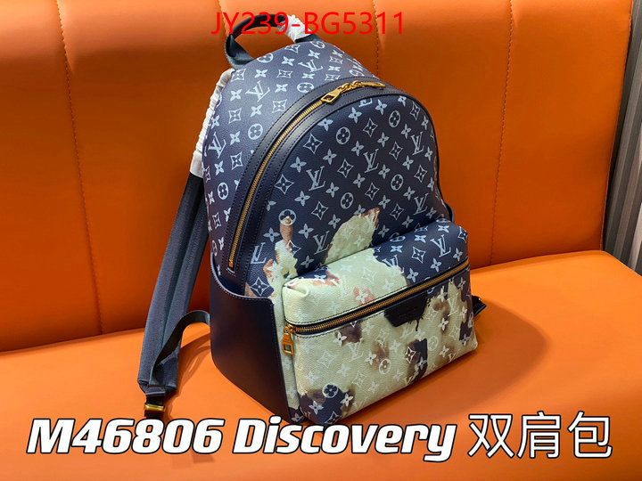 LV Bags(TOP)-Backpack- 2023 perfect replica designer ID: BG5311 $: 239USD,