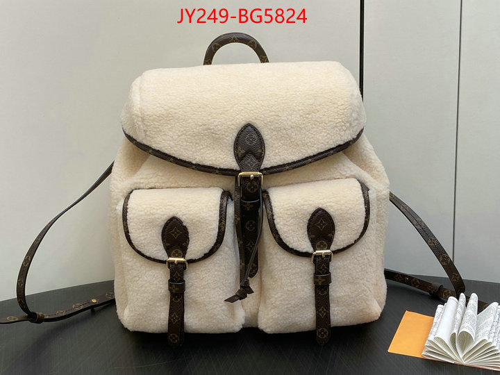 LV Bags(TOP)-Backpack- replica online ID: BG5824 $: 249USD