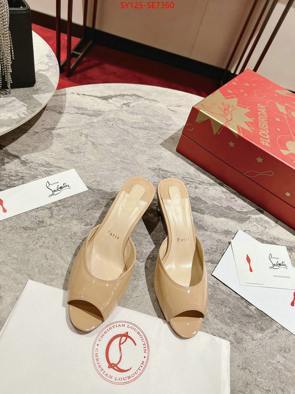 Women Shoes-Christian Louboutin online sale ID: SE7360 $: 125USD