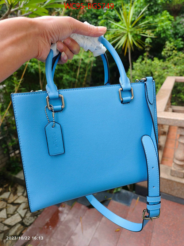 Coach Bags(4A)-Handbag- for sale cheap now ID: BG5749 $: 95USD,