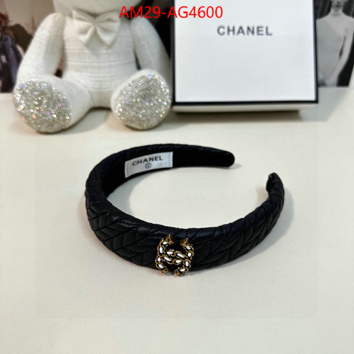 Hair band-Chanel same as original ID: AG4600 $: 29USD